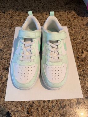 Brand New! NIKE Mint and White Athletic Sneakers - Classic Low Top